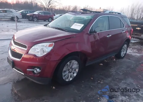 2010 Chevrolet Equinox Ltz z USA, uszkodzony, nr VIN 2CNFLGEW8A6319819